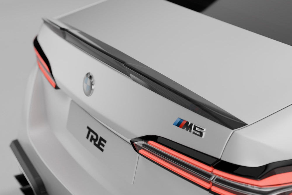 2025+ BMW M5 (G90) & 5 Series (G60) PR-1 Pre-Preg Carbon Fiber Rear Spoiler | Trevora
