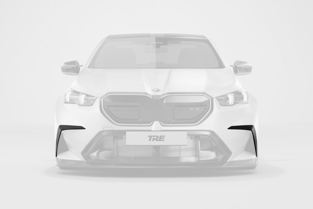 2025+ BMW M5 (G90/G99) PR-1 Pre-Preg Carbon Fiber Front Duct Extension Trims | Trevora