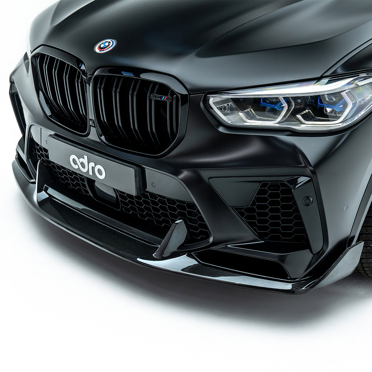 ADRO BMW Pre-LCI X5M (F95) Genuine Dry Carbon Fiber Front Lip