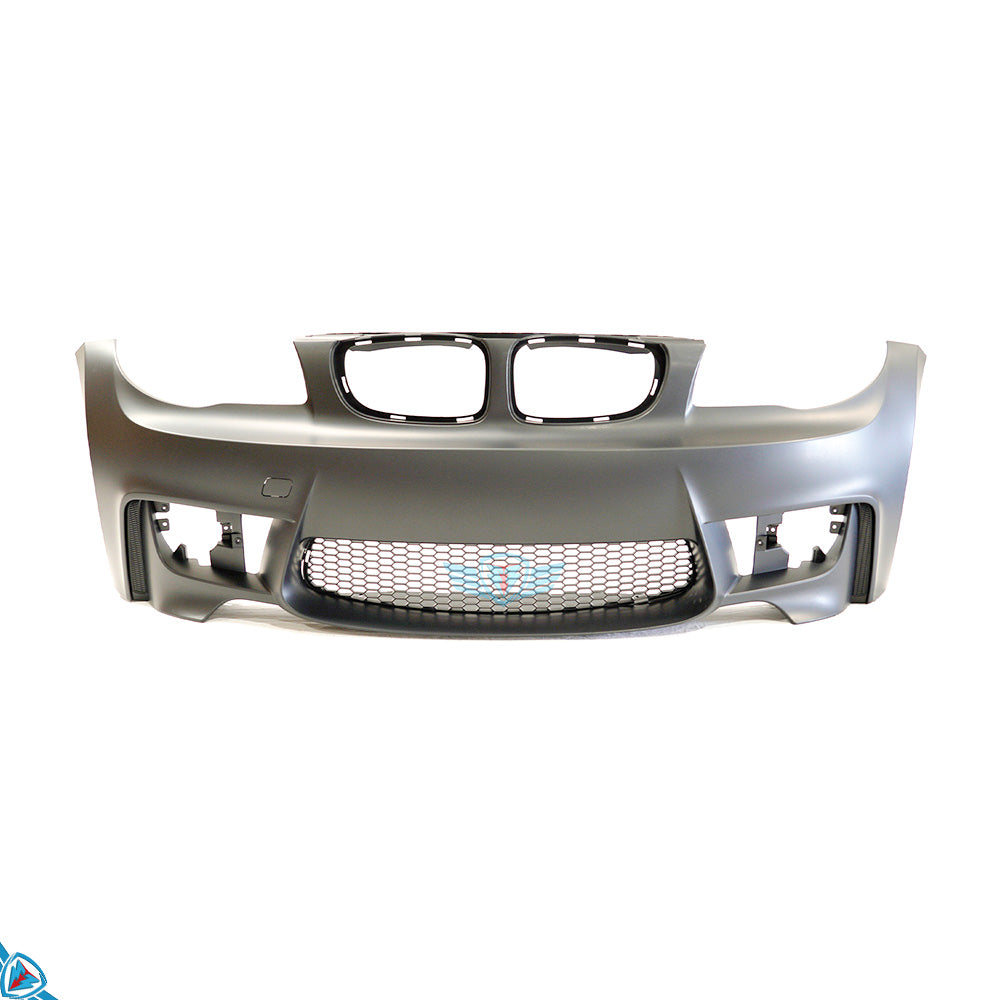 2008-2013 BMW 1 Series LCI (E82/E88) 1M Style Polypropylene Front Bumper Conversion Kit | E3Tuning