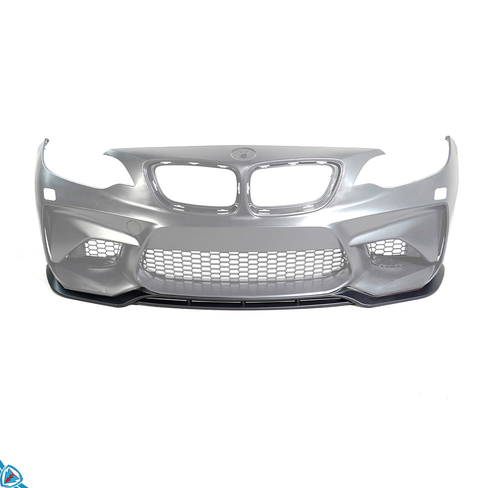 2014-2018 BMW 2 Series (F22/F23) M2 Style ABS Front Lip | E3Tuning Main image