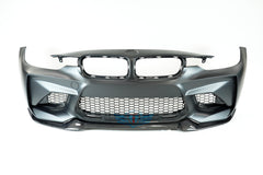 FYBR BMW F30 M2 Conversion Bumper CS Style Genuine Carbon Fiber Front Lip