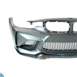 2012-2018 BMW 3 Series (F30) M2 Style Conversion CS Carbon Fiber Front Lip | FYBR Aerodynamics