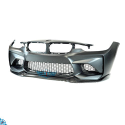 2012-2018 BMW 3 Series (F30) M2 Style Conversion CS Carbon Fiber Front Lip | FYBR Aerodynamics