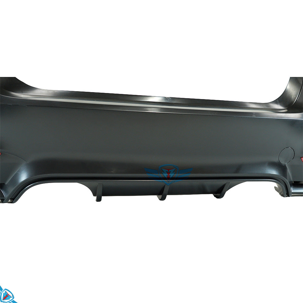 2012-2018 BMW 3 Series (F30) M3 Style Polypropylene Rear Bumper Conversion Kit | E3Tuning