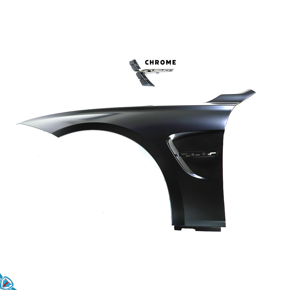 2012-2018 BMW 3 Series (F30/F31) M3 Style Steel Fender Conversion Kit | E3Tuning