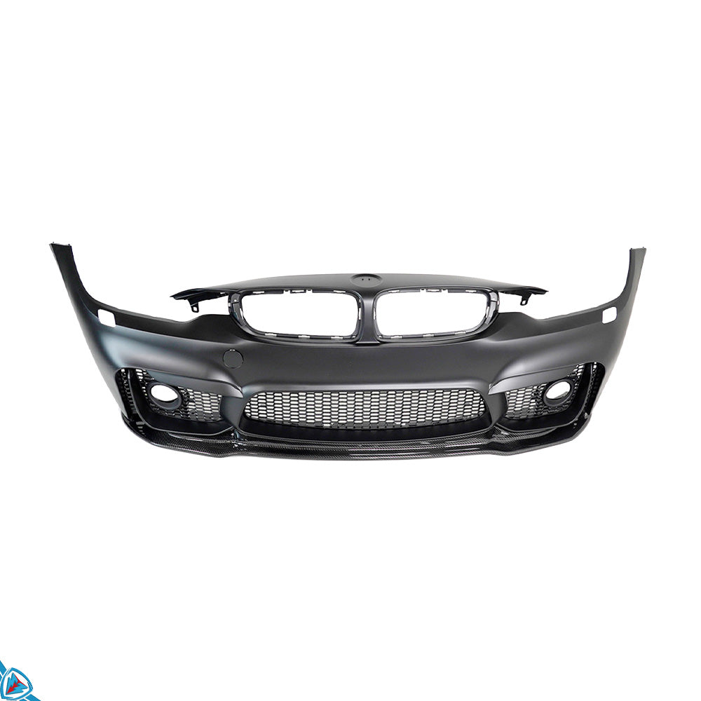 2014-2020 BMW 4 Series (F32/F33/F36) VSX Style Carbon Fiber Front Lip | FYBR Aerodynamics Secondary image