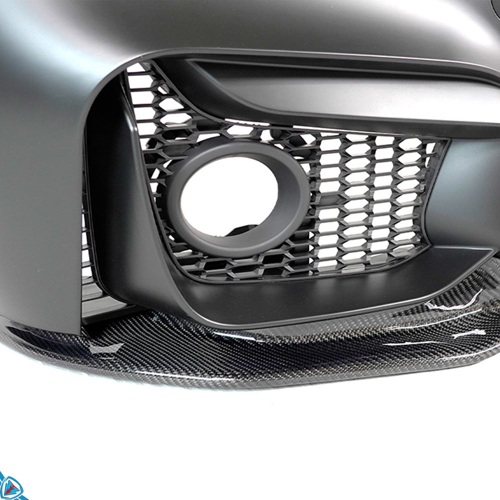 2014-2020 BMW 4 Series (F32/F33/F36) VSX Style Carbon Fiber Front Lip | FYBR Aerodynamics