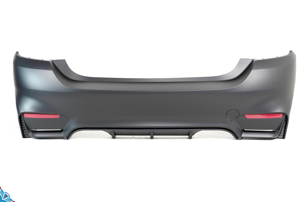 2014-2020 BMW 4 Series (F32/F33) M4 Style Polypropylene Rear Bumper Conversion Kit | E3Tuning