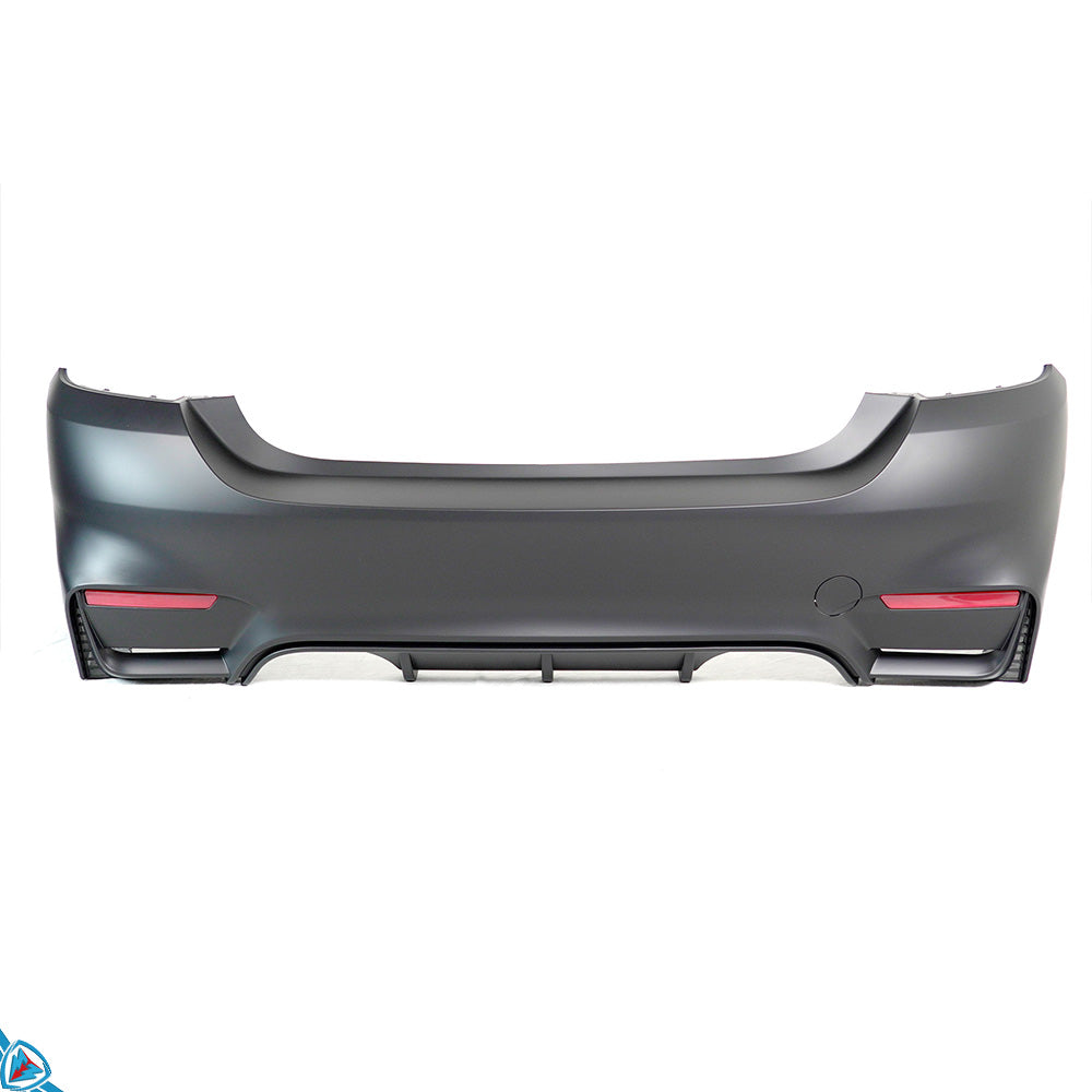 2014-2020 BMW 4 Series (F32/F33) M4 Style Polypropylene Rear Bumper Conversion Kit | E3Tuning Main image