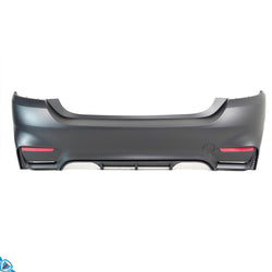 2014-2020 BMW 4 Series (F32/F33) M4 Style Polypropylene Rear Bumper Conversion Kit | E3Tuning