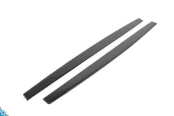 2012-2020 BMW 4 Series & M3/M4 (F32/F33/F80/F82) M Performance Style Carbon Fiber Side Skirt Extensions | FYBR Aerodynamics