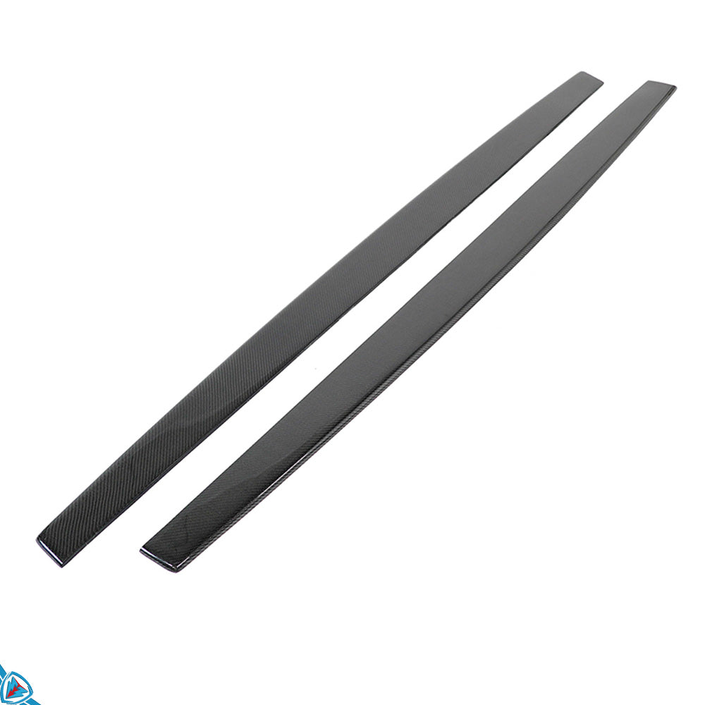 2012-2020 BMW 4 Series & M3/M4 (F32/F33/F80/F82) M Performance Style Carbon Fiber Side Skirt Extensions | FYBR Aerodynamics