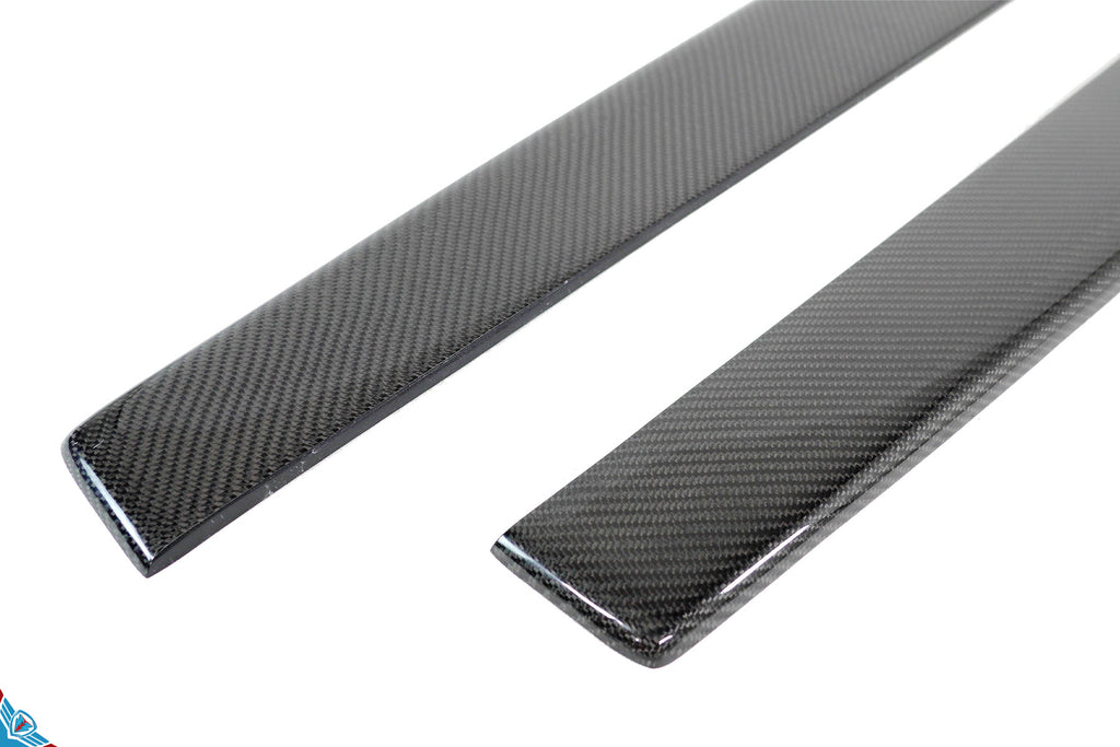 2012-2020 BMW 4 Series & M3/M4 (F32/F33/F80/F82) M Performance Style Carbon Fiber Side Skirt Extensions | FYBR Aerodynamics