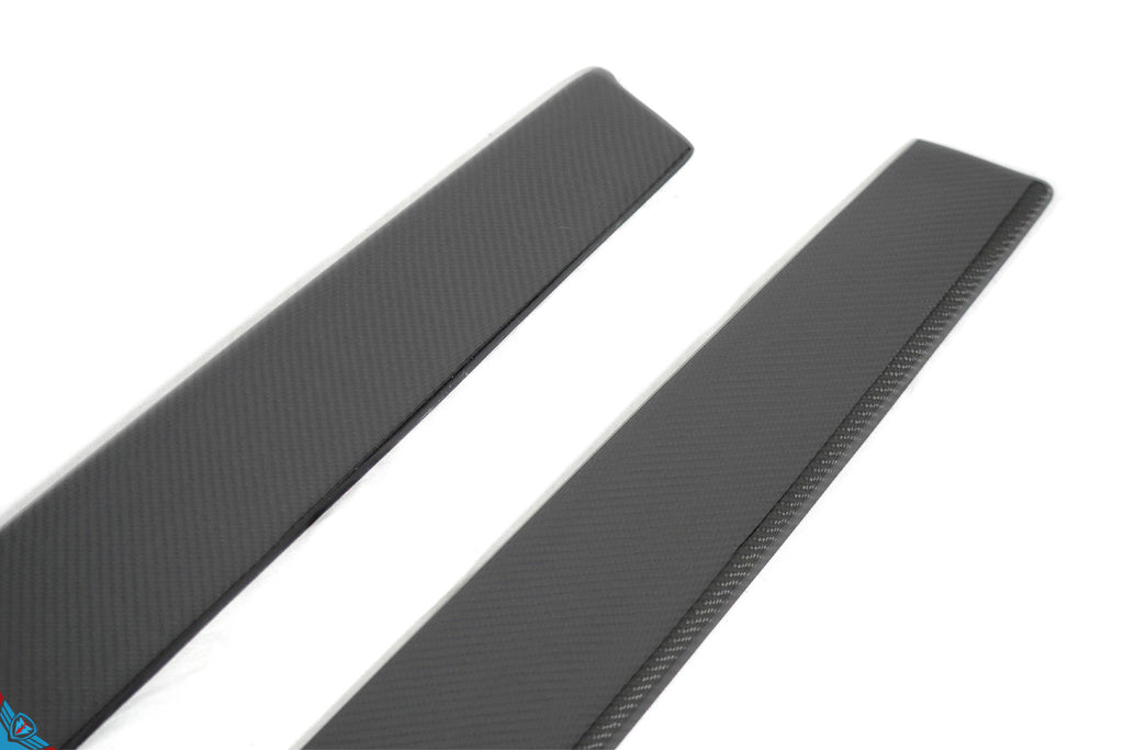 2012-2020 BMW 4 Series & M3/M4 (F32/F33/F80/F82) M Performance Style Carbon Fiber Side Skirt Extensions | FYBR Aerodynamics
