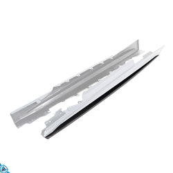 2012-2020 BMW 4 Series & M3/M4 (F32/F33/F80/F82) M Performance Style Carbon Fiber Side Skirt Extensions | FYBR Aerodynamics