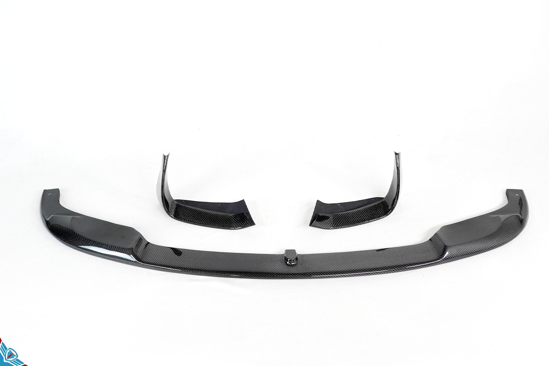 2014-2020 BMW 4 Series (F32/F33/F36) M Performance Style 3-Piece Carbon Fiber Front Lip [ONLY FOR M4 CONVERSION BUMPER]