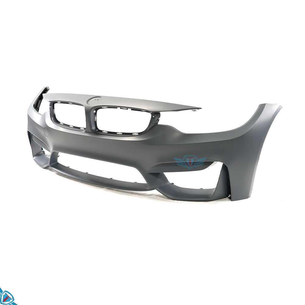 2015-2020 BMW M3 (F80) & M4 (F82/F83) Euro Spec Polypropylene Front Bumper Panel | E3Tuning