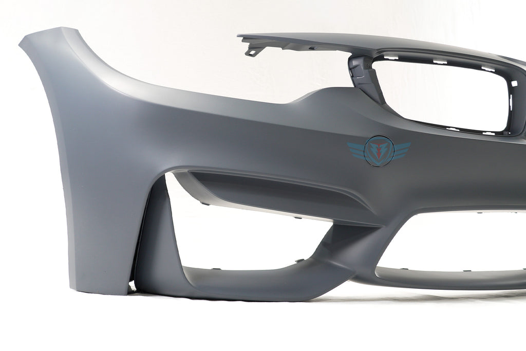 2015-2020 BMW M3 (F80) & M4 (F82/F83) Euro Spec Polypropylene Front Bumper Panel | E3Tuning