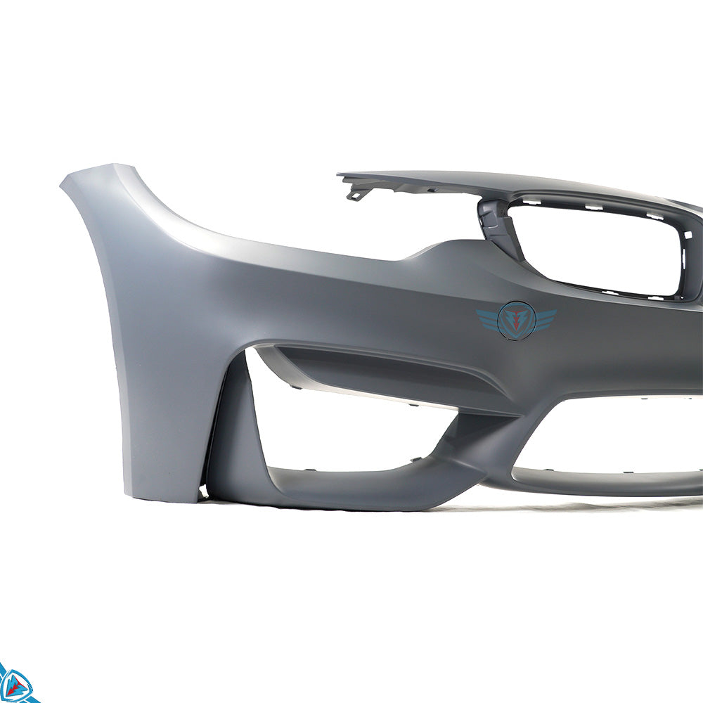 2015-2020 BMW M3 (F80) & M4 (F82/F83) Euro Spec Polypropylene Front Bumper Panel | E3Tuning