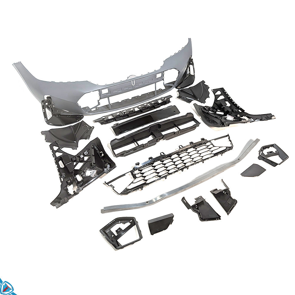 2023-2025 BMW 3 Series LCI (G20) M Sport Style Polypropylene Front Bumper Conversion Kit | E3Tuning