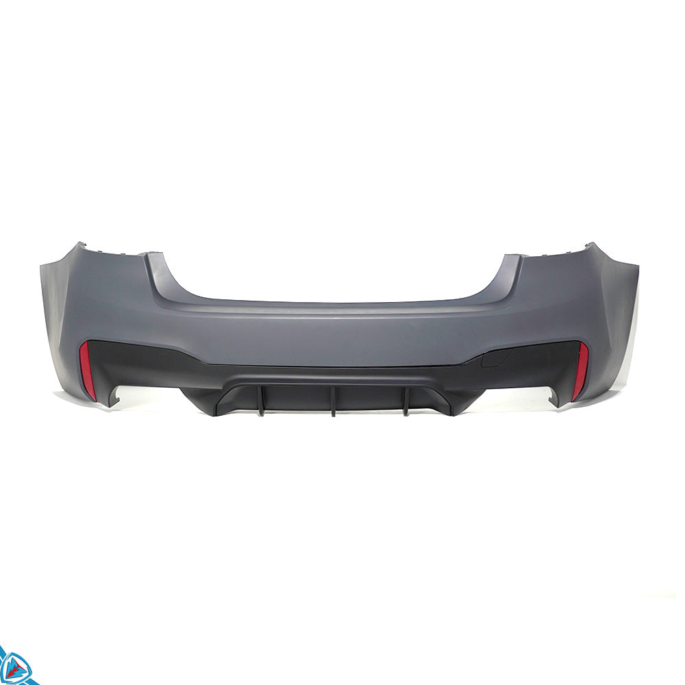 2017-2020 BMW 5 Series Pre-LCI (G30) M5 Style Polypropylene Rear Bumper Conversion Kit | E3Tuning