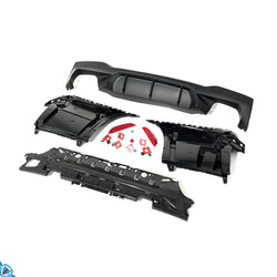 2017-2020 BMW 5 Series Pre-LCI (G30) M5 Style Polypropylene Rear Bumper Conversion Kit | E3Tuning