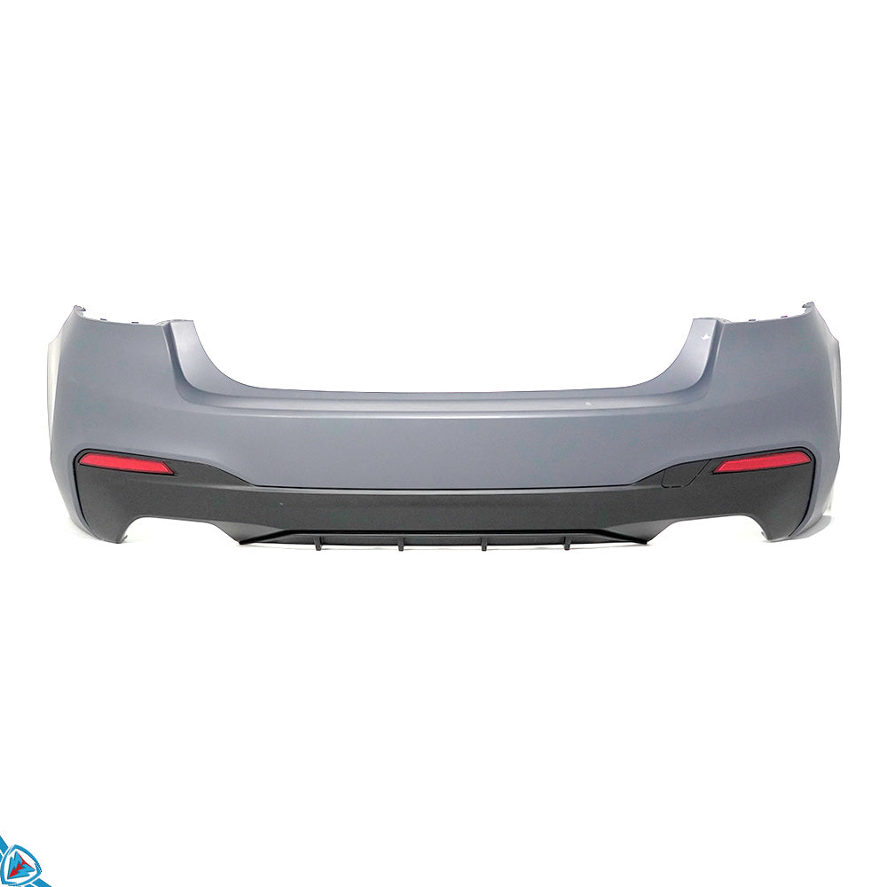 2017-2020 BMW 5 Series Pre-LCI (G30/G31) M Performance Style Matte Black Rear Diffuser | E3Tuning
