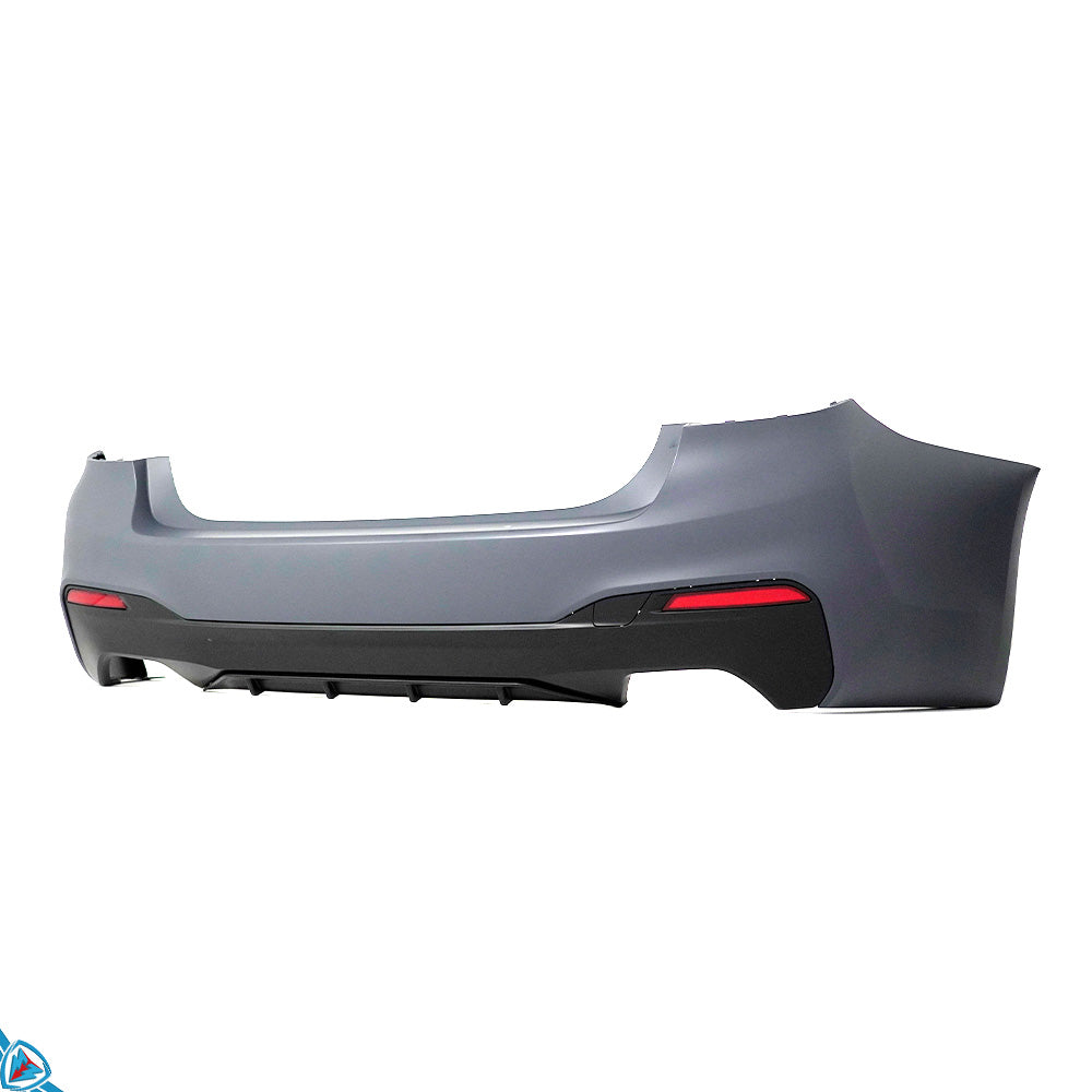2017-2020 BMW 5 Series Pre-LCI (G30/G31) M Performance Style Matte Black Rear Diffuser | E3Tuning