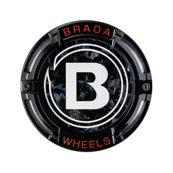 2000-2026 Universal Fitment FormTech 3-Piece Carbon Fiber Center Caps | BRADA Wheels