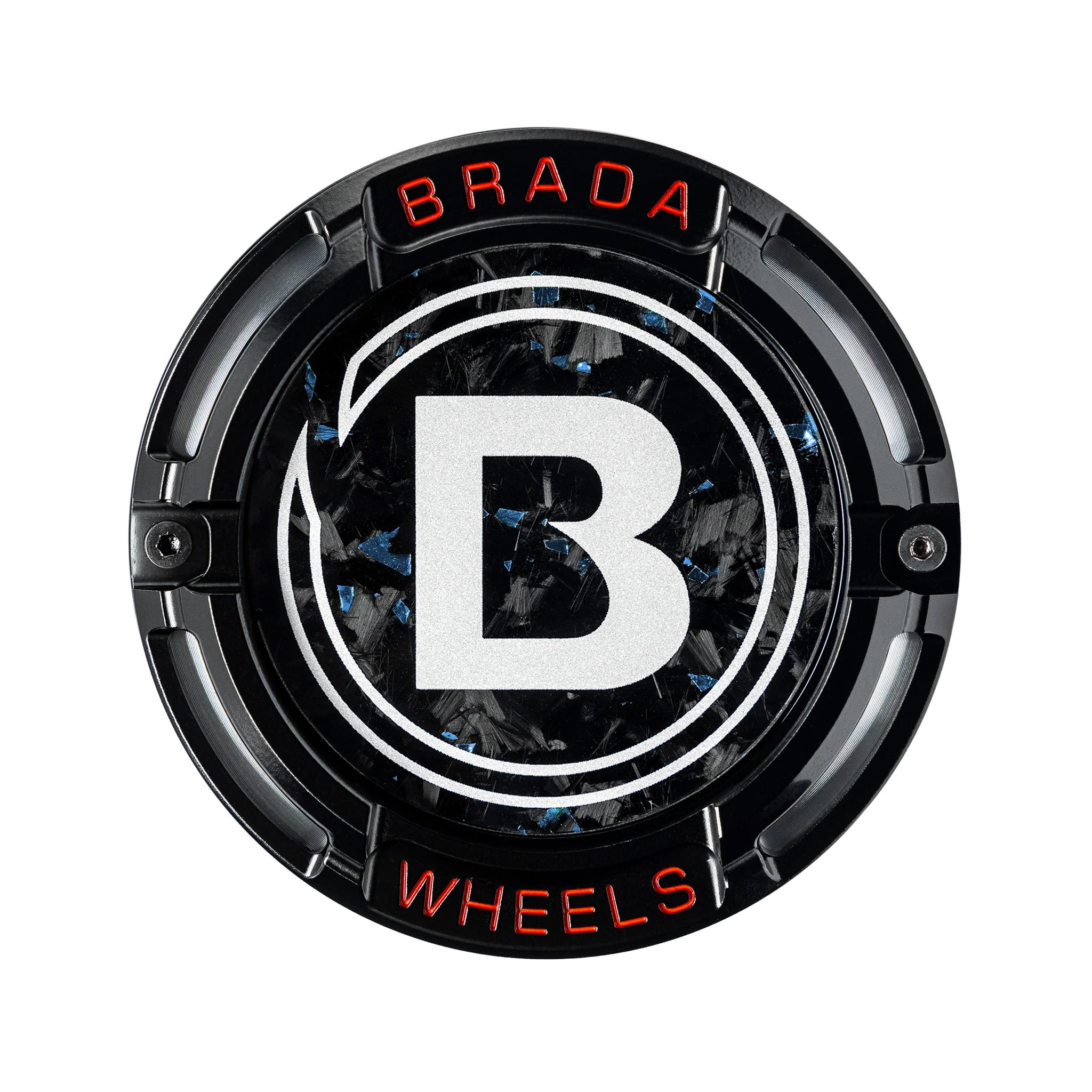 2000-2026 Universal Fitment FormTech 3-Piece Carbon Fiber Center Caps | BRADA Wheels