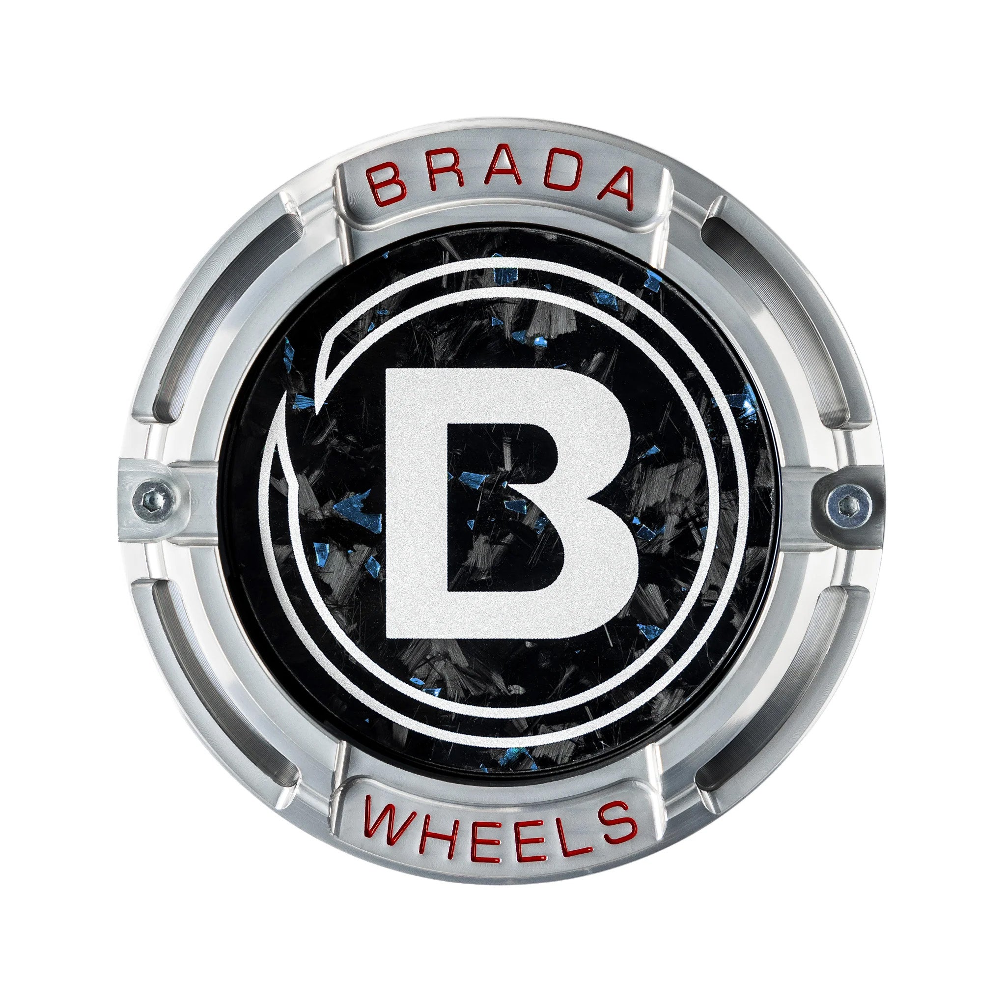 2000-2026 Universal Fitment FormTech 3-Piece Carbon Fiber Center Caps | BRADA Wheels
