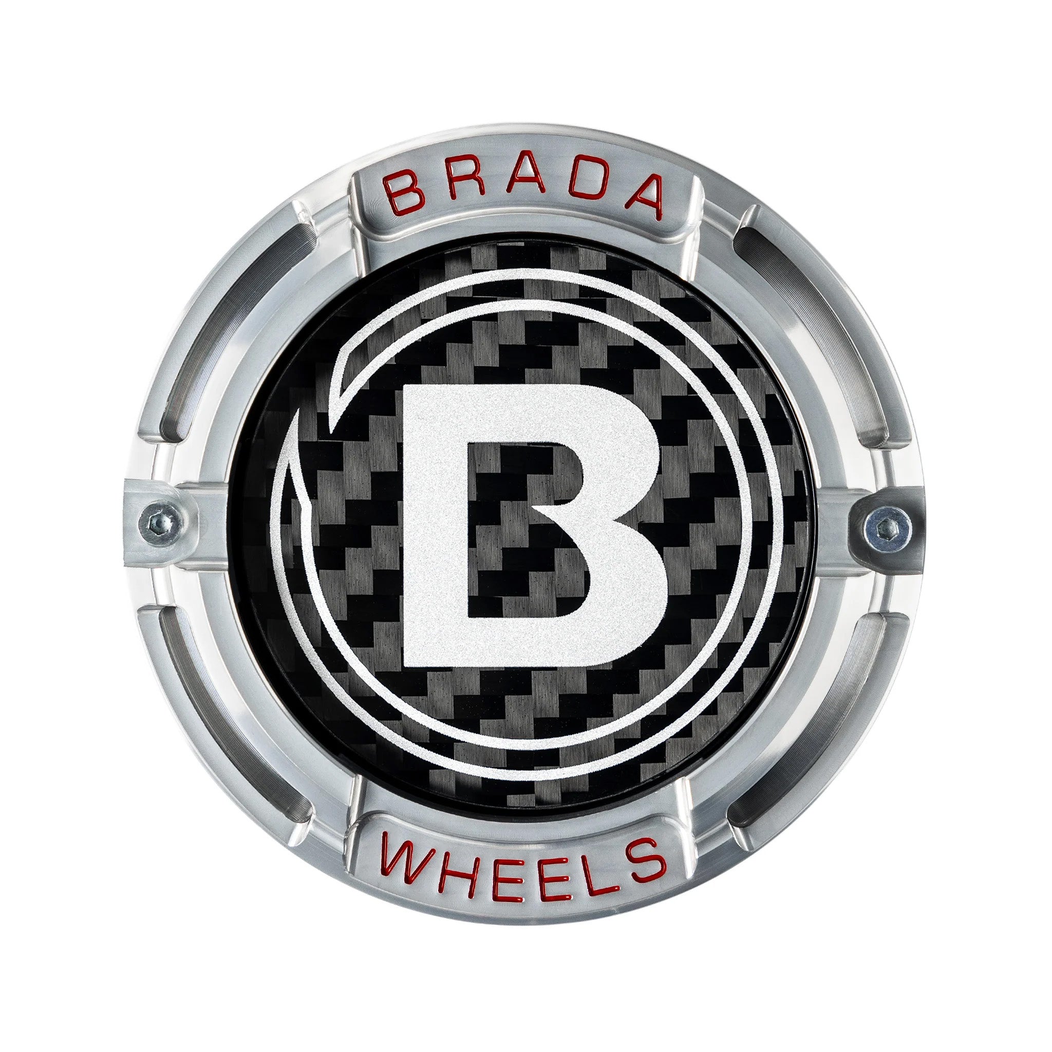 2000-2026 Universal Fitment FormTech 3-Piece Carbon Fiber Center Caps | BRADA Wheels