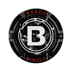 2000-2026 Universal Fitment FormTech 3-Piece Carbon Fiber Center Caps | BRADA Wheels