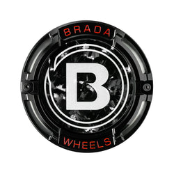 2000-2026 Universal Fitment FormTech 3-Piece Carbon Fiber Center Caps | BRADA Wheels