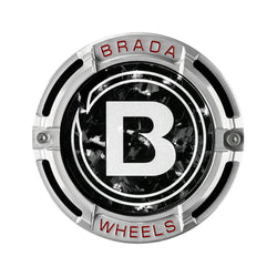 2000-2026 Universal Fitment FormTech 3-Piece Carbon Fiber Center Caps | BRADA Wheels