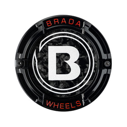 2000-2026 Universal Fitment FormTech 3-Piece Carbon Fiber Center Caps | BRADA Wheels