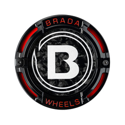 2000-2026 Universal Fitment FormTech 3-Piece Carbon Fiber Center Caps | BRADA Wheels