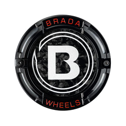 2000-2026 Universal Fitment FormTech 3-Piece Carbon Fiber Center Caps | BRADA Wheels