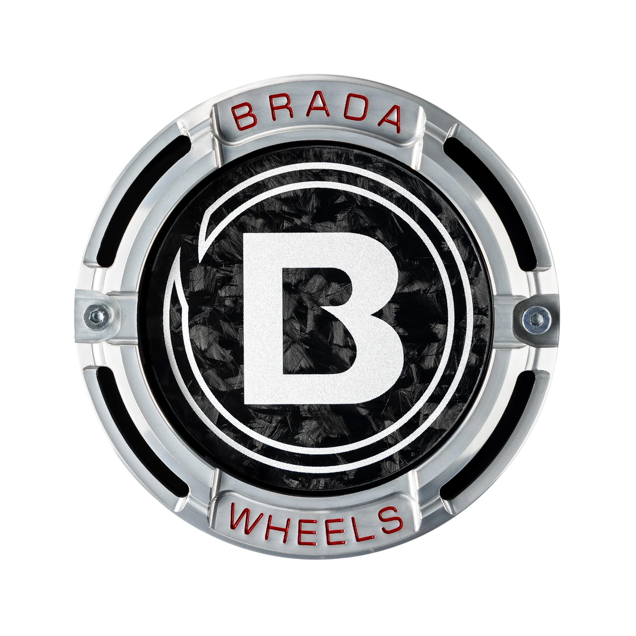2000-2026 Universal Fitment FormTech 3-Piece Carbon Fiber Center Caps | BRADA Wheels