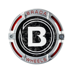 2000-2026 Universal Fitment FormTech 3-Piece Carbon Fiber Center Caps | BRADA Wheels