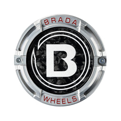 2000-2026 Universal Fitment FormTech 3-Piece Carbon Fiber Center Caps | BRADA Wheels