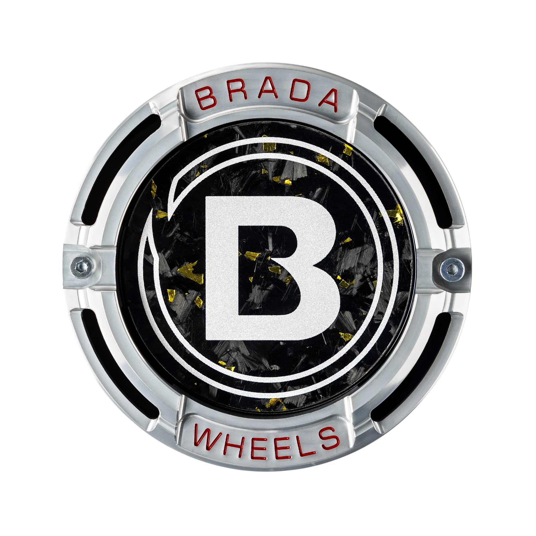 2000-2026 Universal Fitment FormTech 3-Piece Carbon Fiber Center Caps | BRADA Wheels