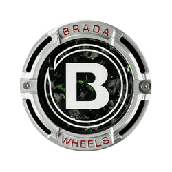 2000-2026 Universal Fitment FormTech 3-Piece Carbon Fiber Center Caps | BRADA Wheels