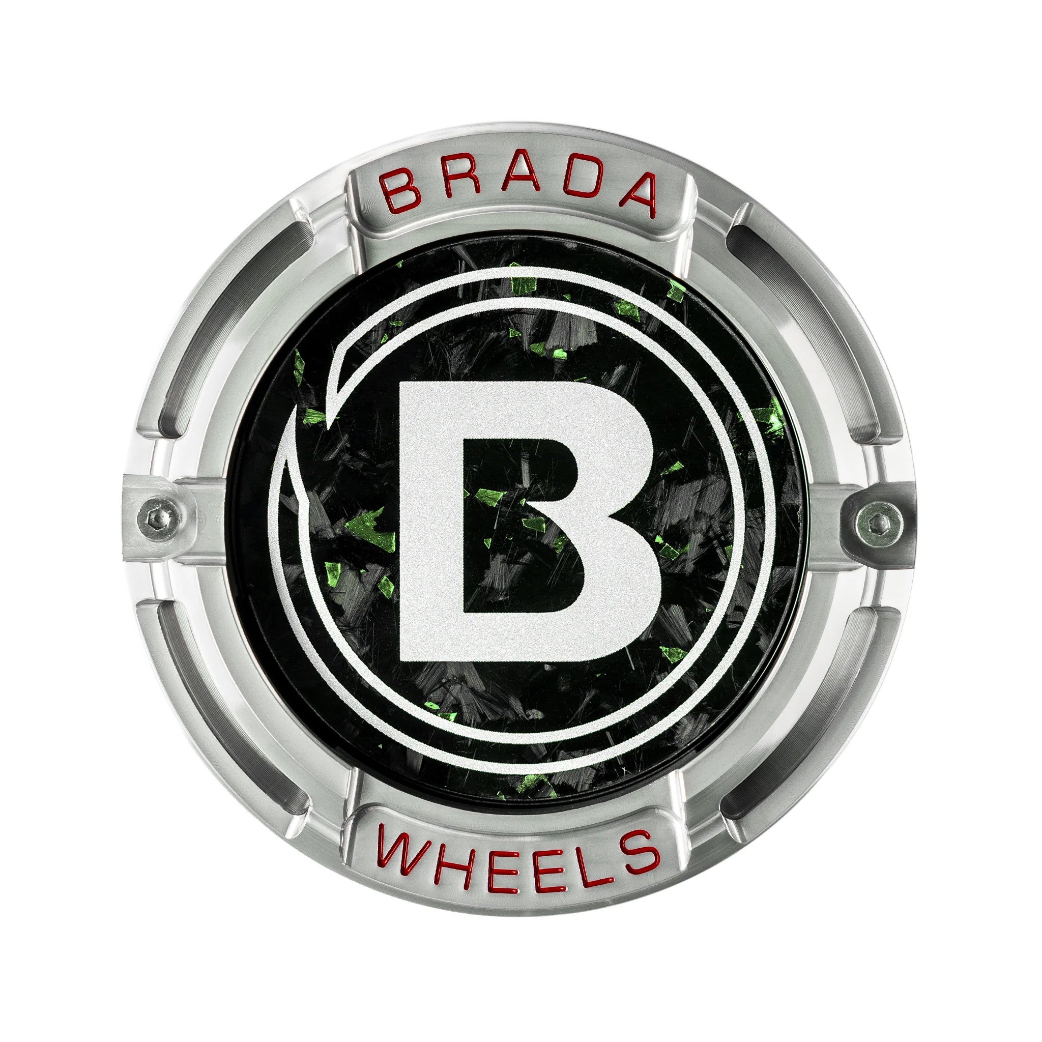 2000-2026 Universal Fitment FormTech 3-Piece Carbon Fiber Center Caps | BRADA Wheels