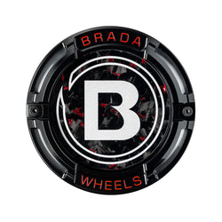 2000-2026 Universal Fitment FormTech 3-Piece Carbon Fiber Center Caps | BRADA Wheels