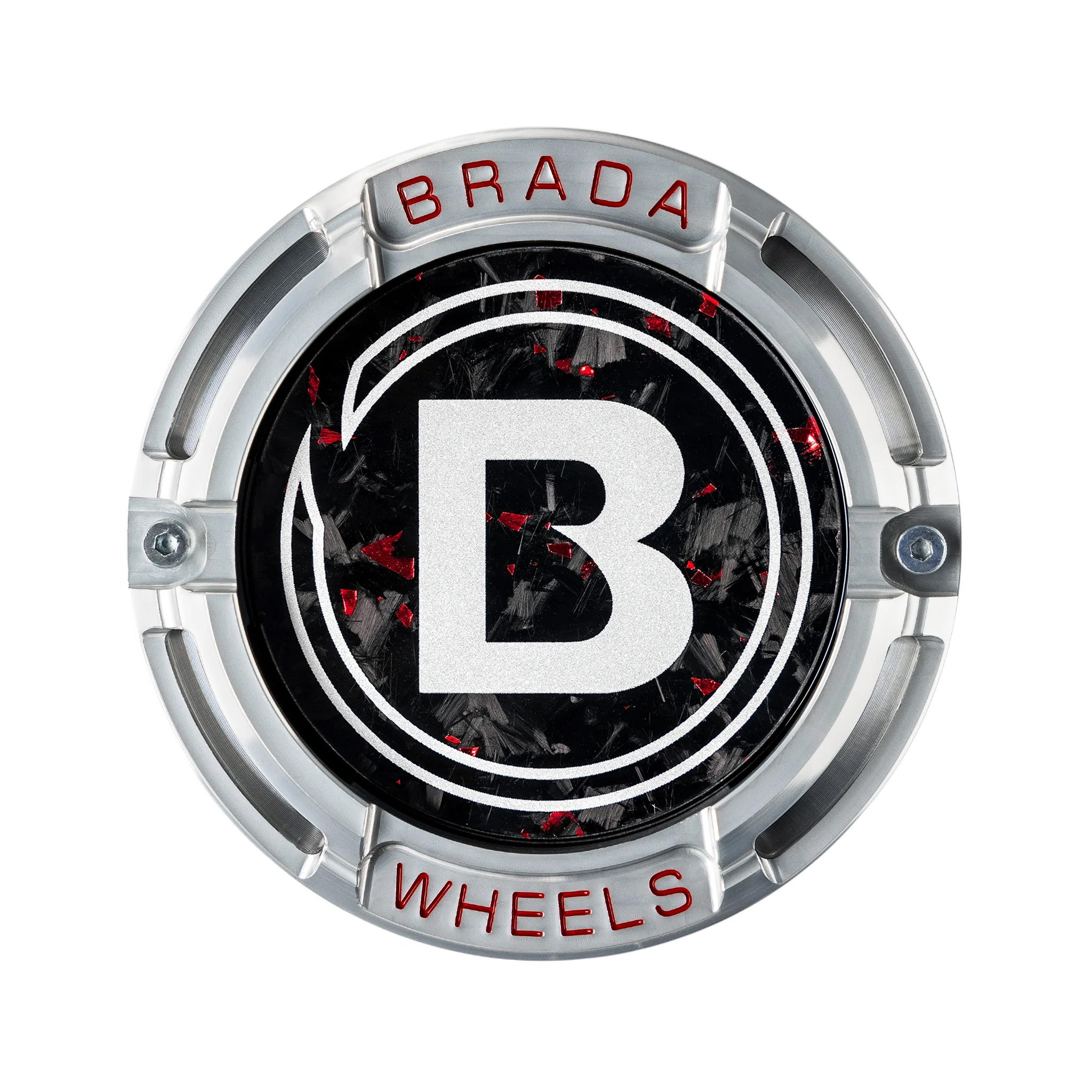 2000-2026 Universal Fitment FormTech 3-Piece Carbon Fiber Center Caps | BRADA Wheels