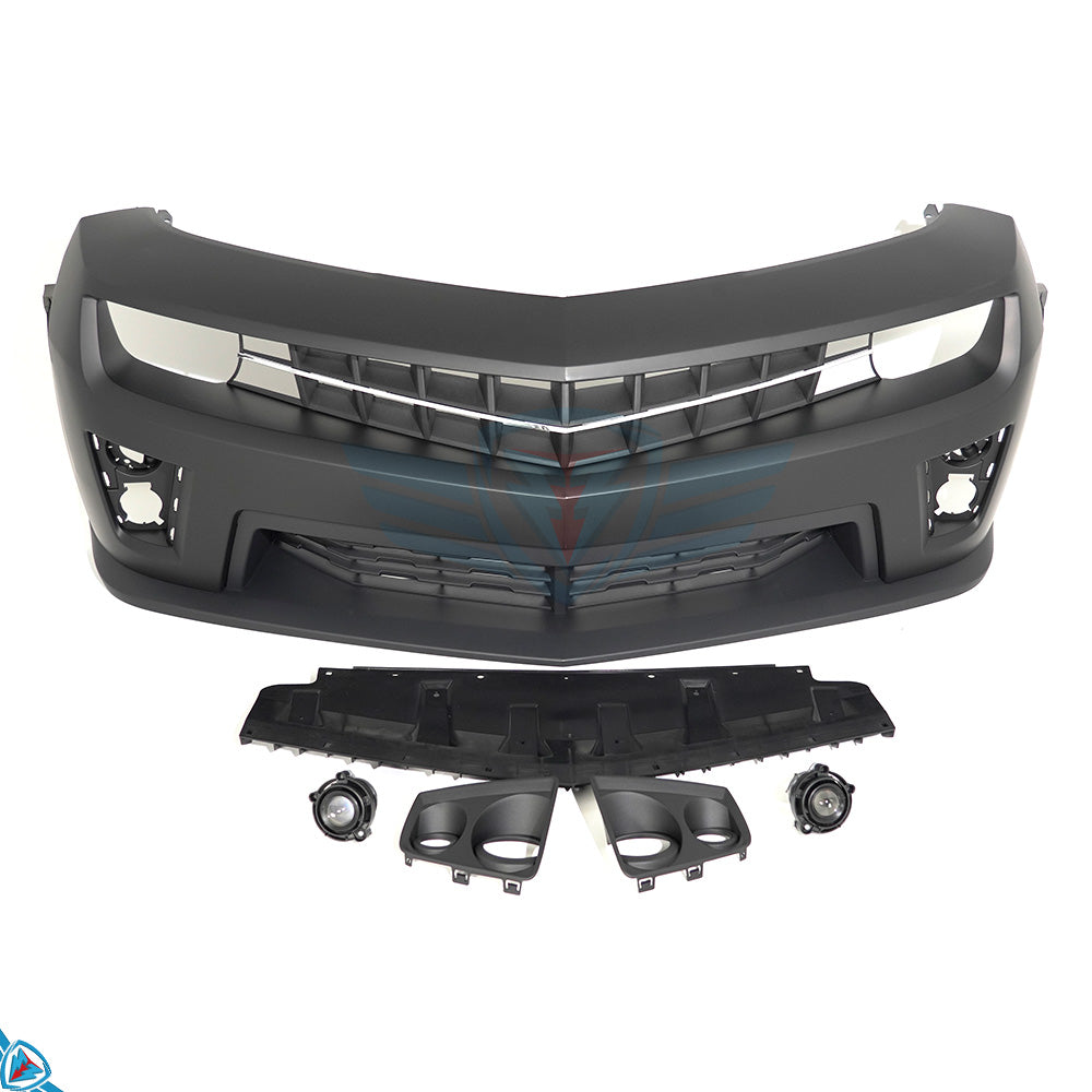 2010-2013 Chevrolet Camaro (5th Gen) ZL1 Style Polypropylene Front Bumper Conversion Kit | E3Tuning
