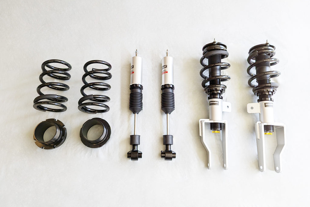 2017-2023 Tesla Model 3 & Model Y (MK1) Stance Aluminum 24-Way Fully Adjustable Coilovers | CUSTUNING
