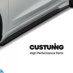 2017-2023 Tesla Model 3 (1st Gen) Aerodynamic Polypropylene (PP) Side Skirts (Pair) | CUSTUNING